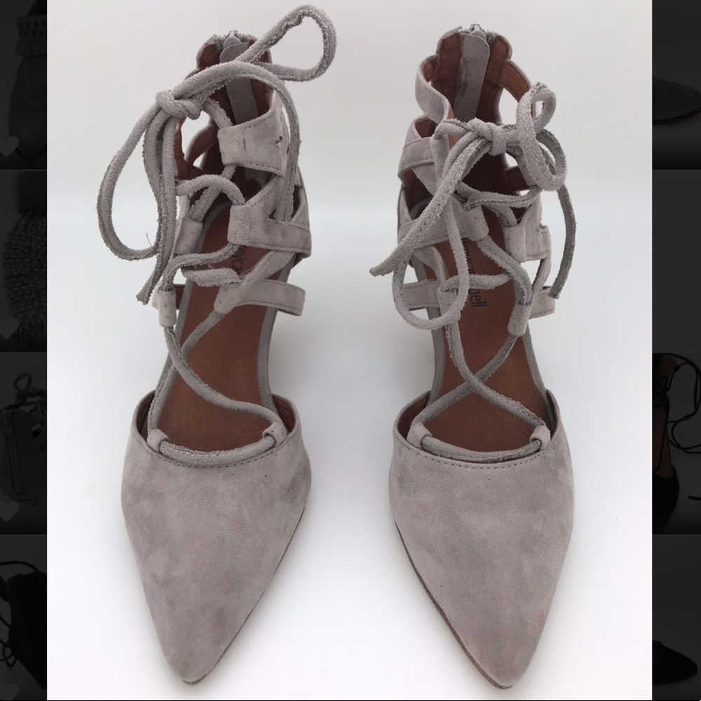 Jeffrey Campbell Sombra Lace-up Wedge